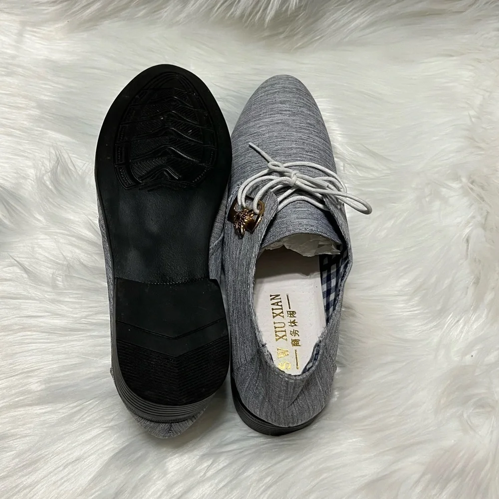 Fashion Modern Oxford Men Shoe (Sz 8.5)
